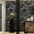 Faux Brick Wallpaper Roll Waterproof Industrial Living Room Wall Decor, 57.1-sq ft