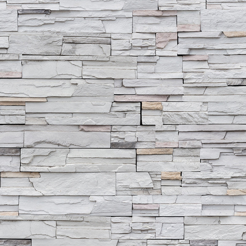 Cyberpunk Brick Wallpaper Roll for Dining Room 48.4-sq ft Wall Covering in Soft Color Clearhalo 'Industrial wall decor' 'Industrial' 'Wallpaper' Wall Decor' 1696903