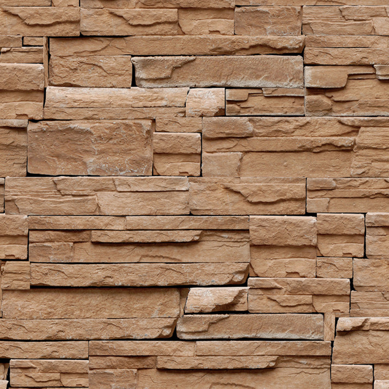 Cyberpunk Brick Wallpaper Roll for Dining Room 48.4-sq ft Wall Covering in Soft Color Clearhalo 'Industrial wall decor' 'Industrial' 'Wallpaper' Wall Decor' 1696906