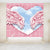 Large Bird Wing Mural Wallpaper Modern Natural Animals Wall Decor in Pastel Color Pink Clearhalo 'Wall Decor' 'Wall Mural' 1696967