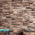 Steampunk Wallpaper Roll Dark Color 3D Marble Brick Effect Wall Art, 31' L x 20.5" W Khaki Clearhalo 'Industrial wall decor' 'Industrial' 'Wallpaper' Wall Decor' 1697089