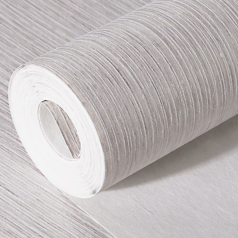 Textured Light Color Wallpaper Contemporary Plain Wall Covering, 33' L x 20.5" W Light Gray 1 Set Clearhalo 'Modern wall decor' 'Modern' 'Wallpaper' Wall Decor' 1697479