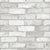 Steampunk Brickwork Wallpaper PVC Stain Resistant Dark Color Wall Covering for Home White 1 Set Clearhalo 'Industrial wall decor' 'Industrial' 'Wallpaper' Wall Decor' 1697489