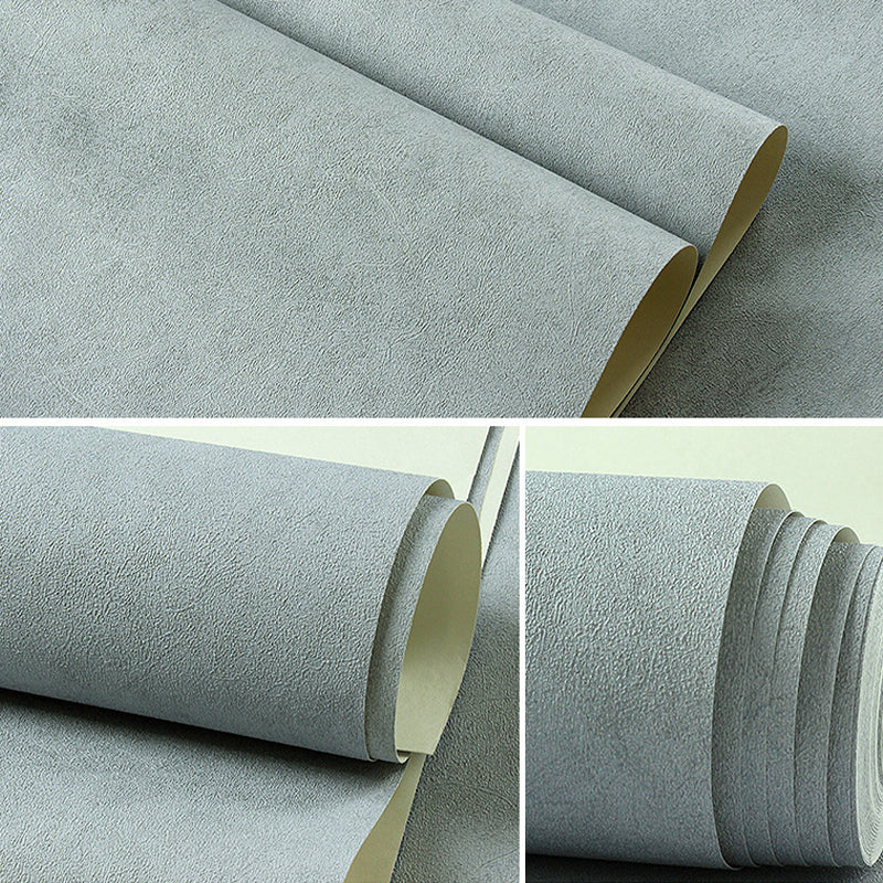 Contemporary Solid Wallpaper Pastel Color Kids Bedroom Wall Art, 31' L x 20.5" W Clearhalo 'Modern wall decor' 'Modern' 'Wallpaper' Wall Decor' 1697649