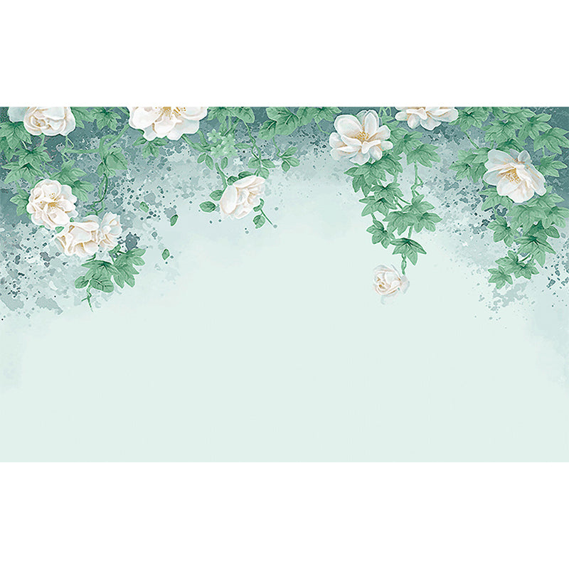 Modern Florentine Wall Mural Non-Woven Waterproof Light Color Wall Art for Bedroom Clearhalo 'Wall Decor' 'Wall Mural' 1697743