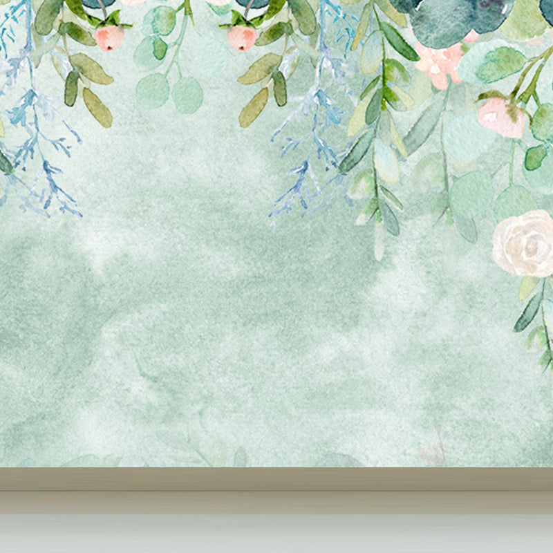 Modern Florentine Wall Mural Non-Woven Waterproof Light Color Wall Art for Bedroom Clearhalo 'Wall Decor' 'Wall Mural' 1697751