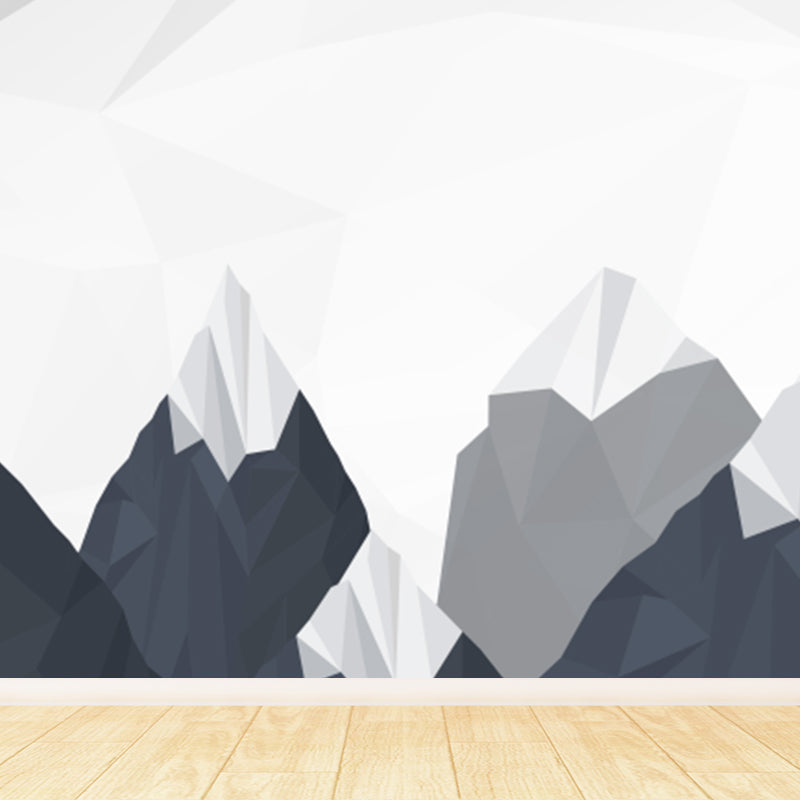 Light Color Graphic Wall Mural for Decoration Contemporary Living Room Wall Covering Clearhalo 'Wall Decor' 'Wall Mural' 1697761