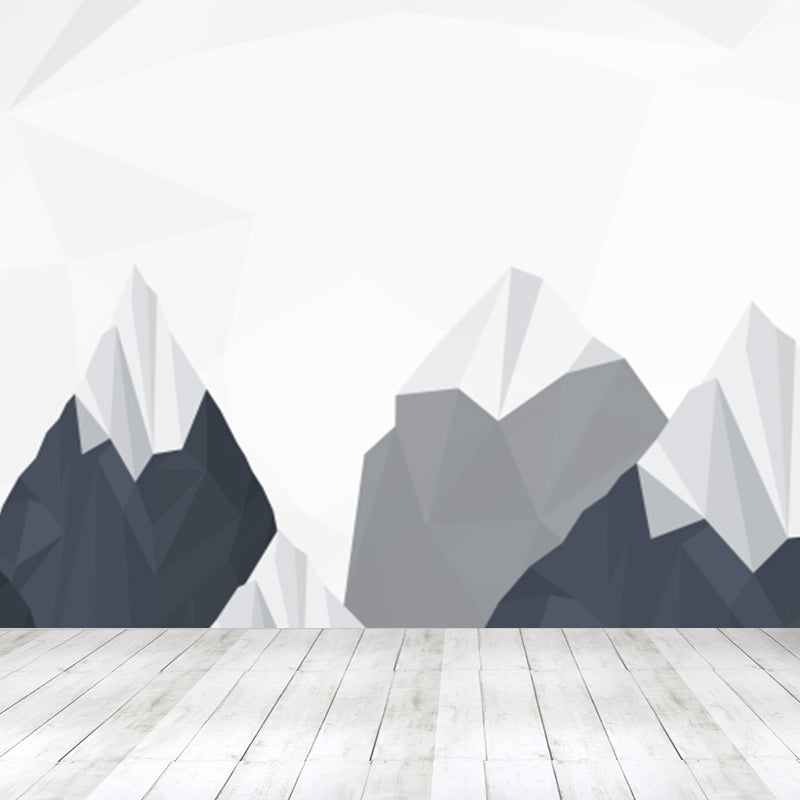 Light Color Graphic Wall Mural for Decoration Contemporary Living Room Wall Covering Clearhalo 'Wall Decor' 'Wall Mural' 1697762