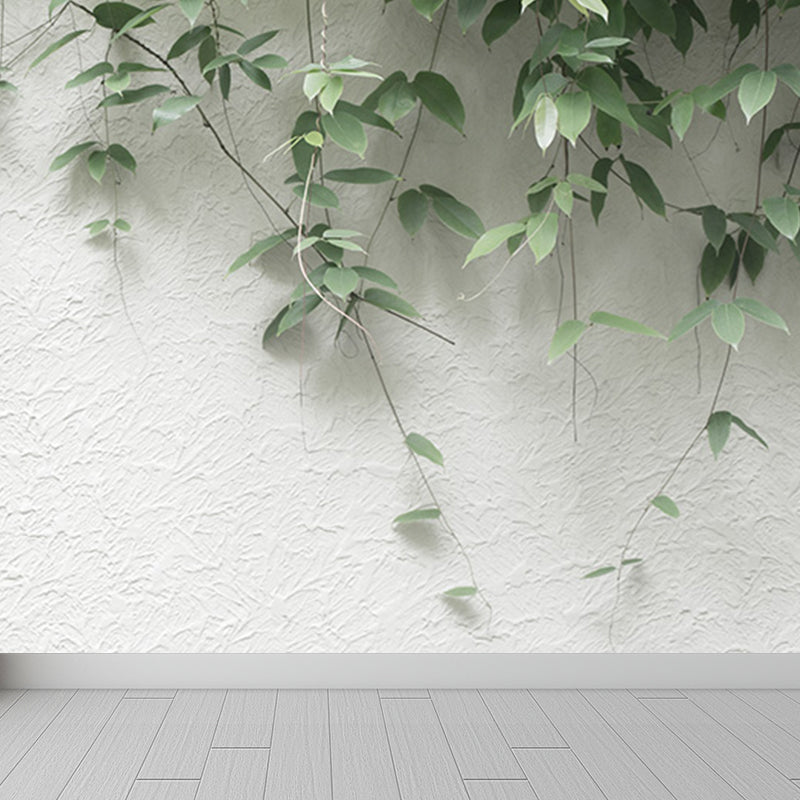 Novelty Scenery Wall Paper Mural for Child Bedroom, Pastel Color, Stain Resistant Green Clearhalo 'Wall Decor' 'Wall Mural' 1697880