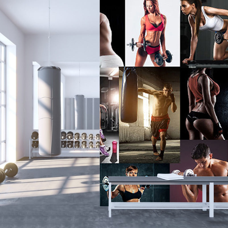 Light Color Modern Mural Wallpaper Gaint Sportsman Wall Covering for Dining Room White Clearhalo 'Wall Decor' 'Wall Mural' 1698113