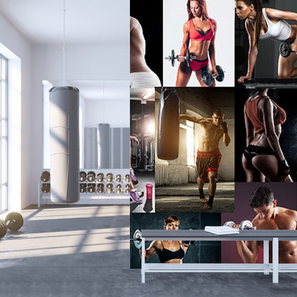 Light Color Modern Mural Wallpaper Gaint Sportsman Wall Covering for Dining Room White Clearhalo 'Wall Decor' 'Wall Mural' 1698113