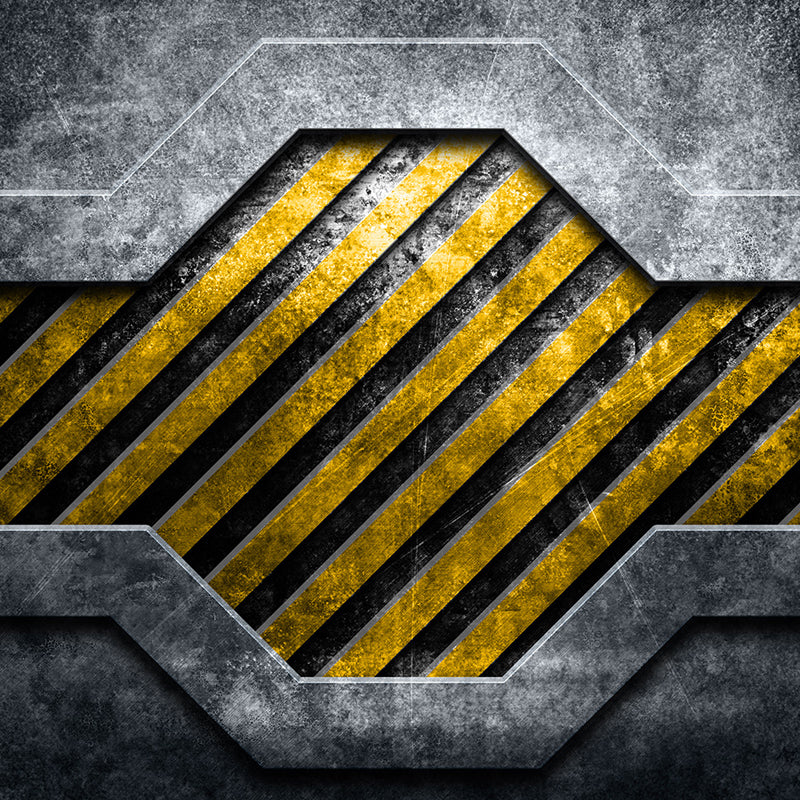 Non-Woven Textured Decorative Mural Decal Industrial Geometry Pattern Wall Covering Clearhalo 'Wall Decor' 'Wall Mural' 1698141