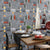 Water-Proof Brick Wallpaper Industrial PVC Wall Decor for Kitchen, 33' L x 17.5" W Grey Clearhalo 'Industrial wall decor' 'Industrial' 'Wallpaper' Wall Decor' 1698173