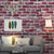 Industrial Faux Brick Wallpaper Pastel Color Moisture Resistant Wall Decor for Restaurant Brick Red Clearhalo 'Industrial wall decor' 'Industrial' 'Wallpaper' Wall Decor' 1698222