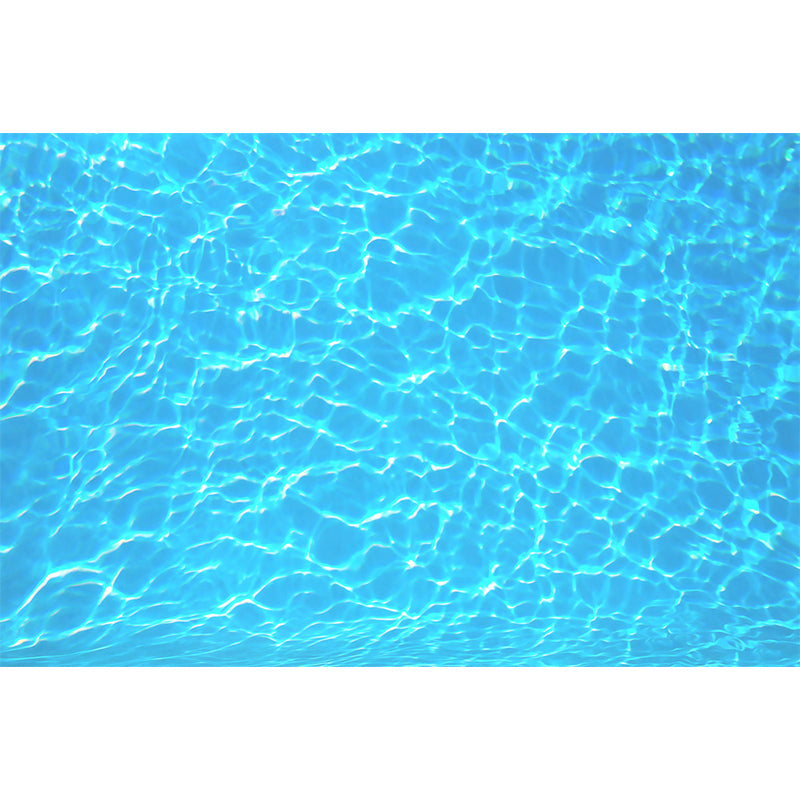 Kids Style Sparkling Brine Mural Blue Waterproofing Wall Decor for Children Bedroom Clearhalo 'Wall Decor' 'Wall Mural' 1698322