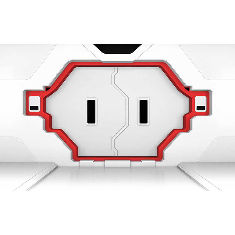 Whole Spacecraft Door Wallpaper Mural Stain-Proof Futuristic Living Room Wall Art Clearhalo 'Wall Decor' 'Wall Mural' 1698587