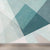 Pastel Color Diamond Mural Wallpaper Geometric Modern Stain Resistant Wall Decor Green Clearhalo 'Wall Decor' 'Wall Mural' 1698867