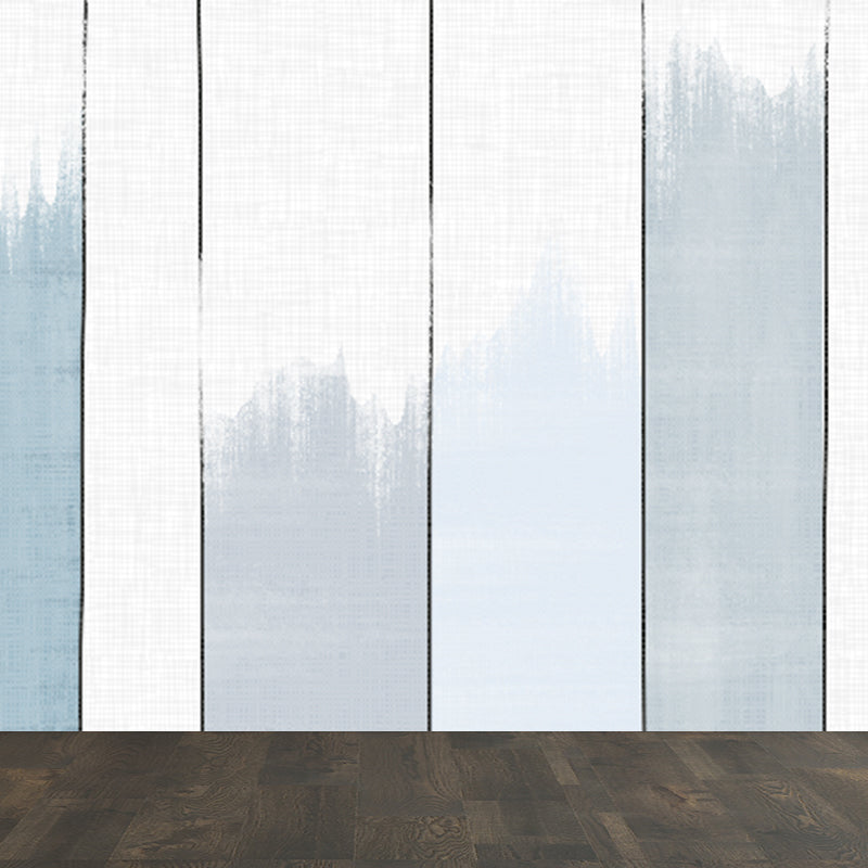 Waterproofing Graphic Wall Mural Modern Non-Woven Wall Art, Custom Size Available White Clearhalo 'Wall Decor' 'Wall Mural' 1698872