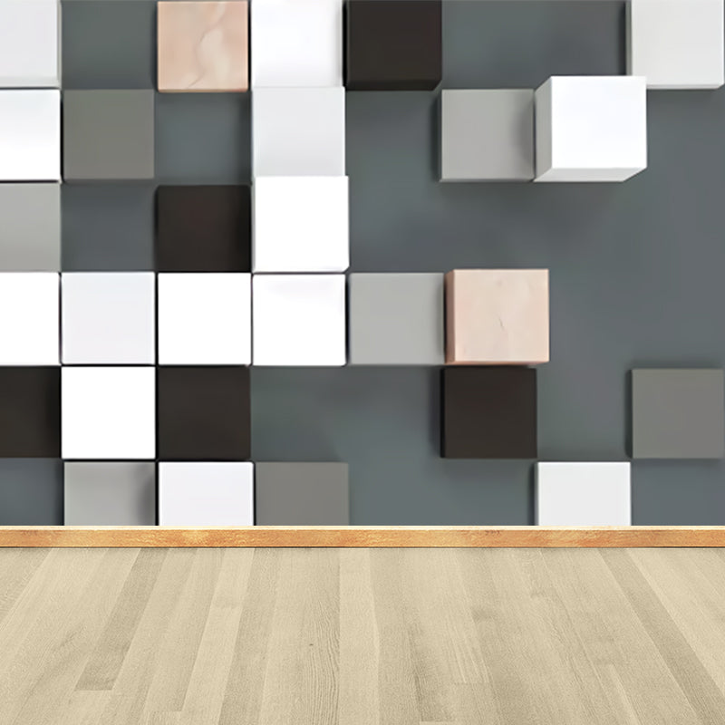 Waterproofing Graphic Wall Mural Modern Non-Woven Wall Art, Custom Size Available Clearhalo 'Wall Decor' 'Wall Mural' 1698889