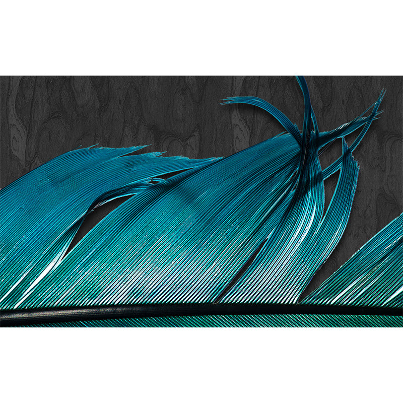 Extra Large Feather Mural Light Color Non-Woven Wall Art for Home Decor, Personalized Clearhalo 'Wall Decor' 'Wall Mural' 1698950