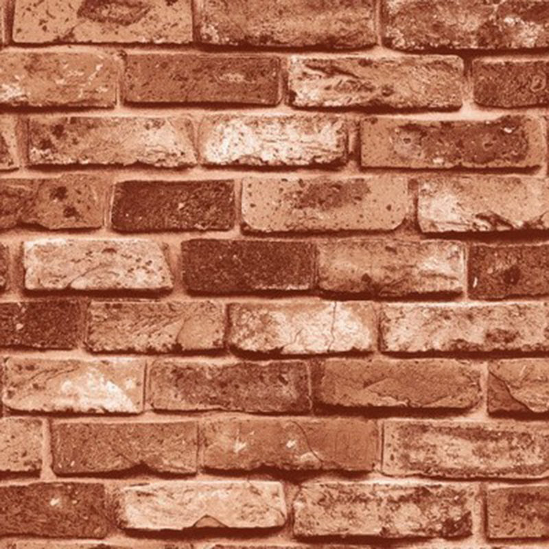 Brick Print Wallpaper Roll Dark Color Industrial-Style Wall Art for House Interior Clearhalo 'Industrial wall decor' 'Industrial' 'Wallpaper' Wall Decor' 1698974