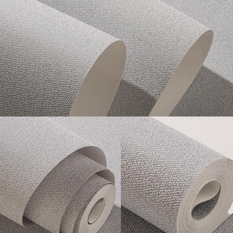 Soft Color Solid Wallpaper Minimalistic Moisture Resistant Wall Decor for Bedroom Clearhalo 'Modern wall decor' 'Modern' 'Wallpaper' Wall Decor' 1699185