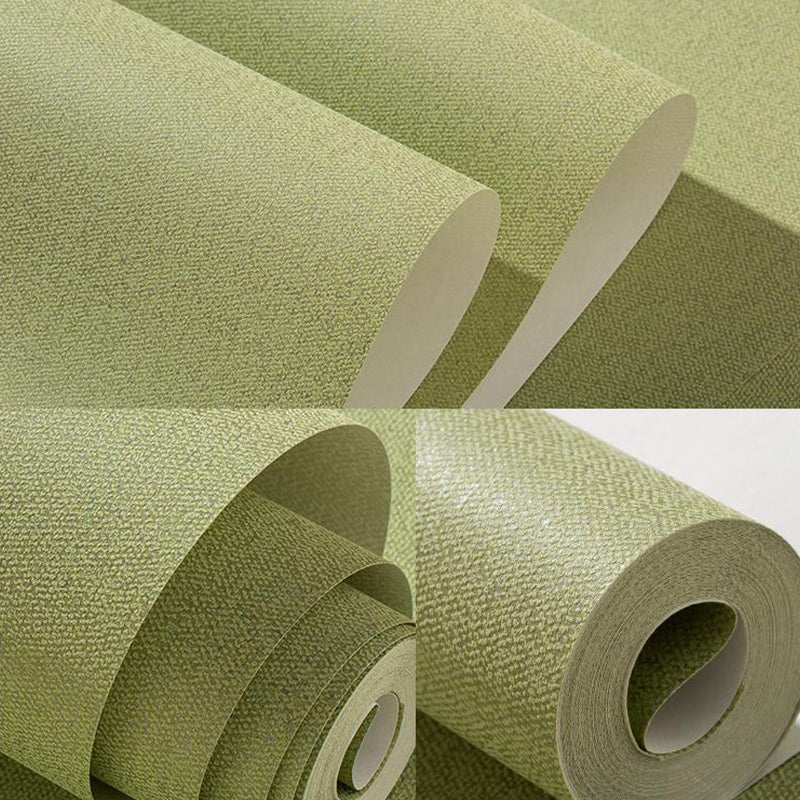 Soft Color Solid Wallpaper Minimalistic Moisture Resistant Wall Decor for Bedroom Clearhalo 'Modern wall decor' 'Modern' 'Wallpaper' Wall Decor' 1699191