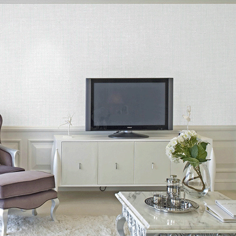 Simplify Solid Wallpaper Roll House Interior Blank Wall Covering, 33' L x 20.5" W Clearhalo 'Modern wall decor' 'Modern' 'Wallpaper' Wall Decor' 1699228