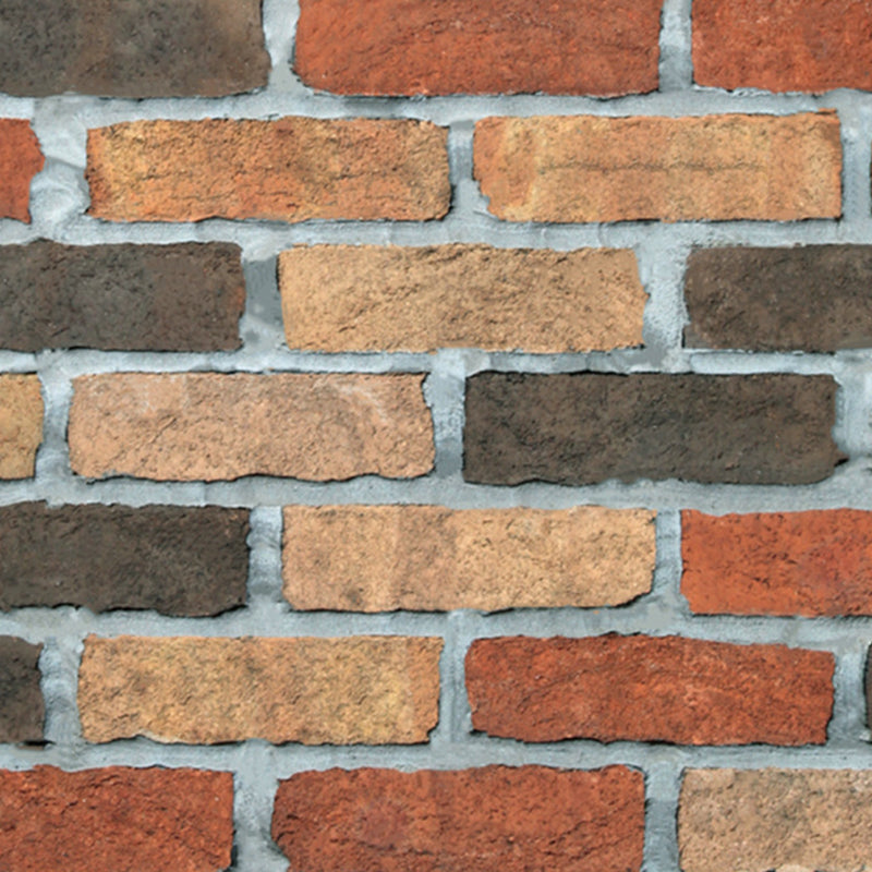 Brick and Mortar Wallpaper Roll Industrial Stain-Resistant Wall Art in Dark Color Clearhalo 'Industrial wall decor' 'Industrial' 'Wallpaper' Wall Decor' 1699311