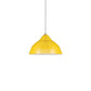 1 Bulb Ceiling Fixture with Domed Shade Metal Industrial Stylish Kitchen Pendant Lamp in Yellow/White Yellow Clearhalo 'Ceiling Lights' 'Modern Pendants' 'Modern' 'Pendant Lights' 'Pendants' Lighting' 16996