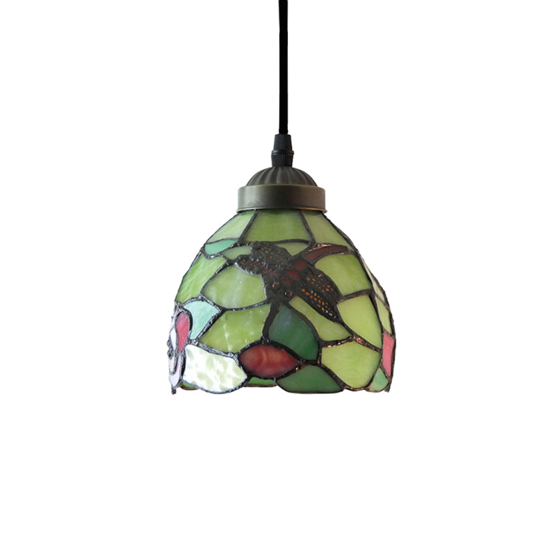 Dining Room Lighting Fixtures Tiffany, Stained Glass Dragonfly Ceiling Pendant Lamp Clearhalo 'Ceiling Lights' 'Industrial' 'Middle Century Pendants' 'Pendant Lights' 'Pendants' 'Tiffany close to ceiling' 'Tiffany Pendants' 'Tiffany' Lighting' 170059