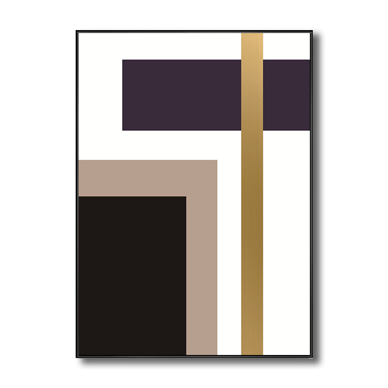 Nordic Geometric Canvas Print Multicolored Textured Wall Art Decor for Living Room Clearhalo 'Arts' 'Canvas Art' 1704215