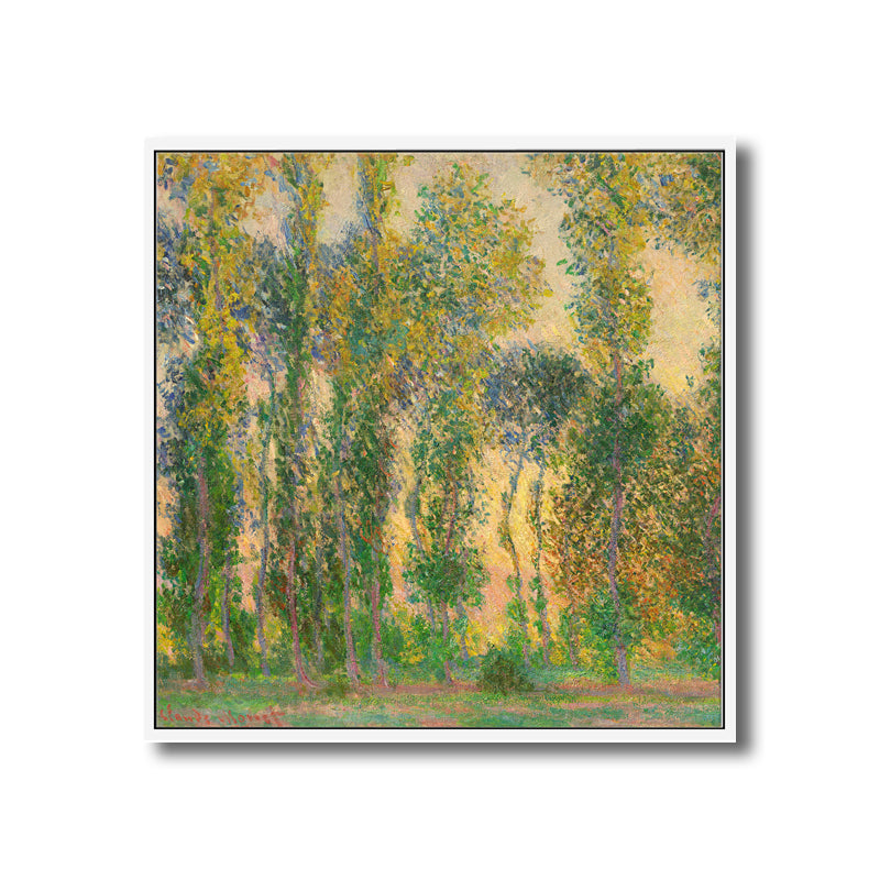 Rustic Landscapes Painting Canvas Textured Dark Color Wall Art Decor for Living Room Clearhalo 'Art Gallery' 'Canvas Art' 'Country Art Gallery' 'French Country' 'Rustic' Arts' 1704445