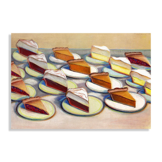 Delicious Cakes Wall Decor Textured Traditional Style for Girls Bedroom Painting