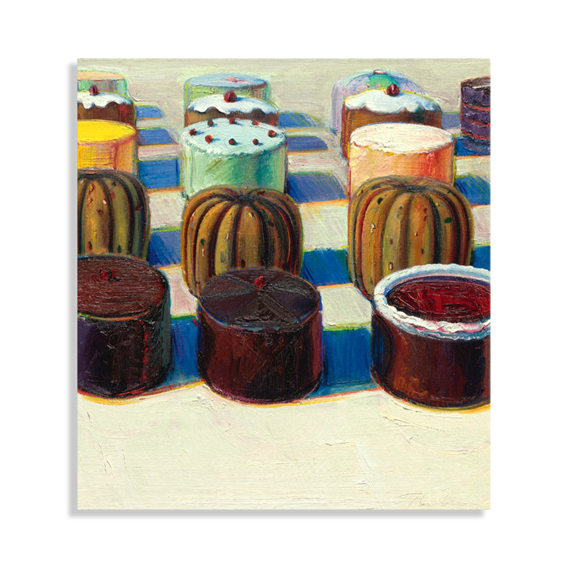 Traditional Style Cupcakes Art Canvas Brown Foods Painting, Multiple Sizes Available Clearhalo 'Art Gallery' 'Canvas Art' 'Traditional' Arts' 1704820