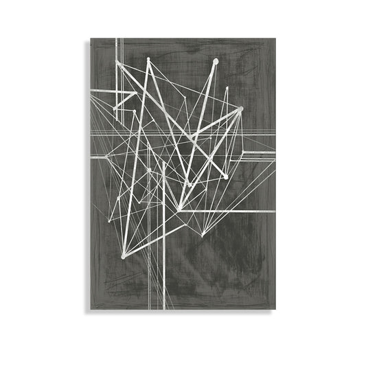 Miraculous Geometric Wall Decor for Living Room in Black, Multiple Sizes Available Clearhalo 'Art Gallery' 'Canvas Art' 'Contemporary Art Gallery' 'Contemporary Art' 'Minimalism' 'Minimalist Art Gallery' 'Scandinavian' Arts' 1705067