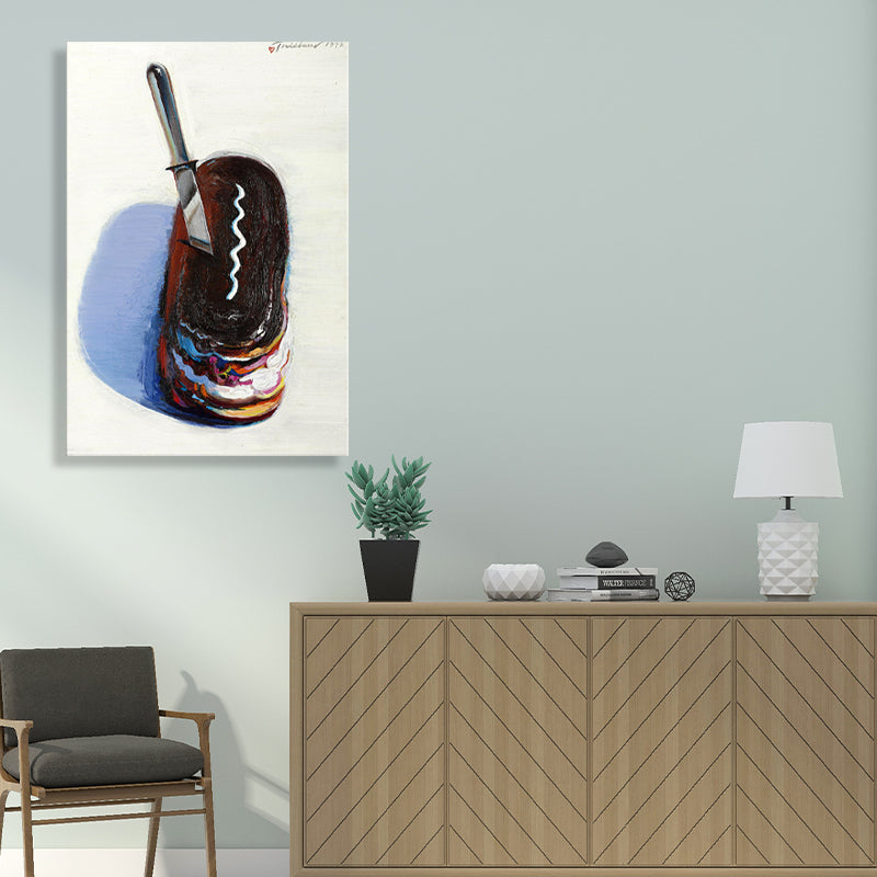 Canvas Textured Wall Decor Traditional Style Melaleuca Cake Painting, Multiple Sizes Clearhalo 'Art Gallery' 'Canvas Art' 'Traditional' Arts' 1705079