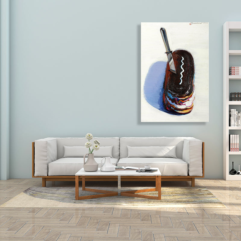 Canvas Textured Wall Decor Traditional Style Melaleuca Cake Painting, Multiple Sizes Clearhalo 'Art Gallery' 'Canvas Art' 'Traditional' Arts' 1705080