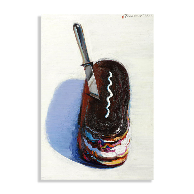 Canvas Textured Wall Decor Traditional Style Melaleuca Cake Painting, Multiple Sizes Clearhalo 'Art Gallery' 'Canvas Art' 'Traditional' Arts' 1705081