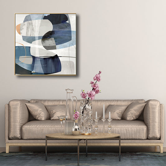 Textured Fabulous Abstract Art Canvas Scandinavian Painting for Bathroom, Multiple Sizes Clearhalo 'Arts' 'Canvas Art' 1705313
