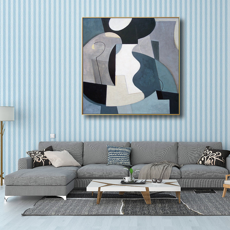 Textured Fabulous Abstract Art Canvas Scandinavian Painting for Bathroom, Multiple Sizes Clearhalo 'Arts' 'Canvas Art' 1705319