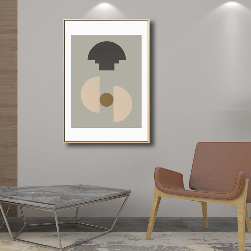 Abstract Painting Pastel Color Canvas Wall Decor Textured, Multiple Sizes Options Clearhalo 'Arts' 'Canvas Art' 1705338