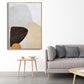 Illustration Nordic Style Wall Decor Abstract in Pastel Color, Multiple Sizes Available Clearhalo 'Arts' 'Canvas Art' 1705934