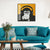 Light Color Chimpanzee Painting Kids Style Textured Wall Art Print for Living Room Yellow Clearhalo 'Art Gallery' 'Canvas Art' 'Kids' Arts' 1706121