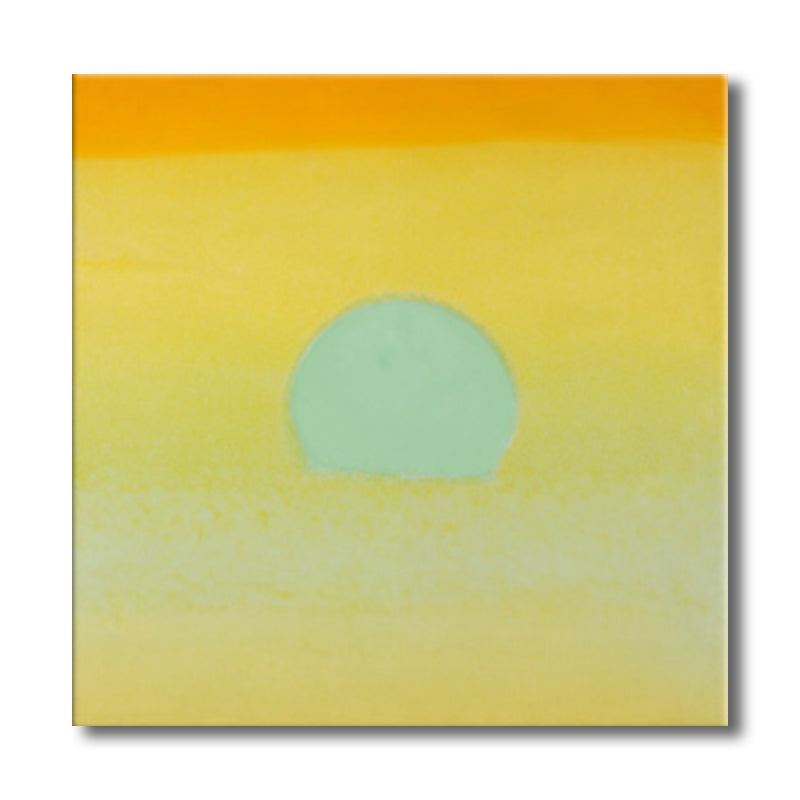 Pastel Color Sunrise Wall Decor Textured Children's Art Living Room Canvas Print Clearhalo 'Art Gallery' 'Canvas Art' 'Kids' Arts' 1706237