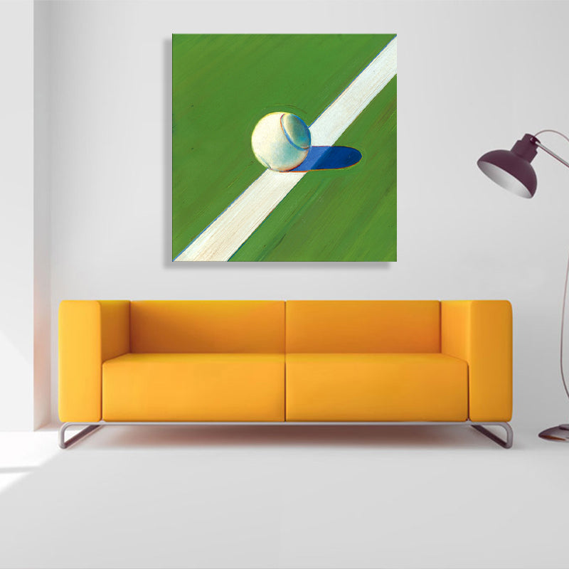 Golf Sport Painting Traditional Style Canvas Wall Art Decor, Multiple Sizes Options Green Clearhalo 'Art Gallery' 'Canvas Art' 'Traditional' Arts' 1707128