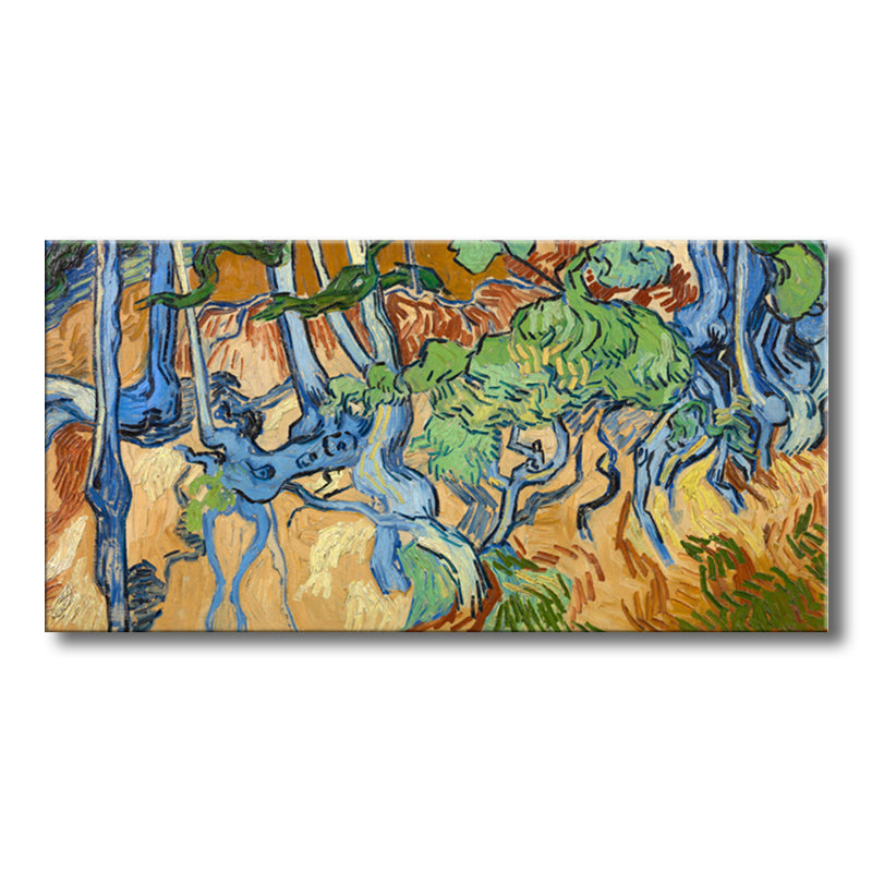 Textured Outdoor Scene Wall Decor Impressionism Style Canvas Art, Multiple Sizes Clearhalo 'Arts' 'Canvas Art' 1707145
