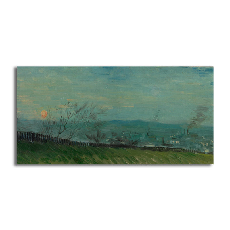 Textured Outdoor Scene Wall Decor Impressionism Style Canvas Art, Multiple Sizes Clearhalo 'Arts' 'Canvas Art' 1707152
