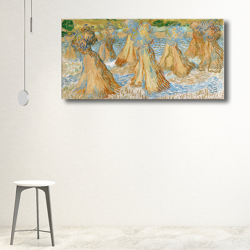 Textured Outdoor Scene Wall Decor Impressionism Style Canvas Art, Multiple Sizes Clearhalo 'Arts' 'Canvas Art' 1707154