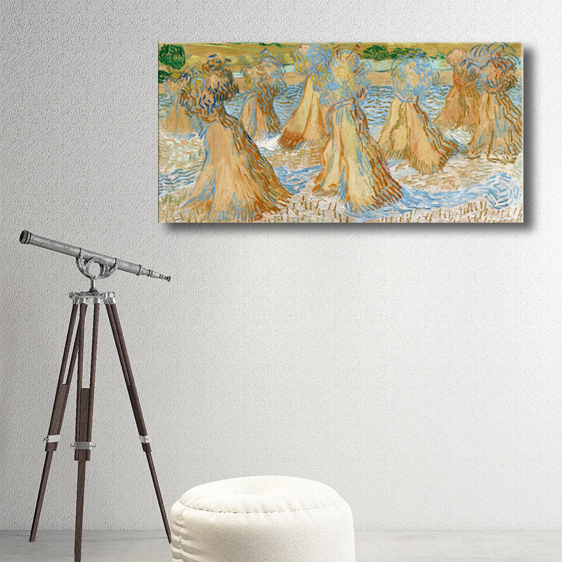 Textured Outdoor Scene Wall Decor Impressionism Style Canvas Art, Multiple Sizes Clearhalo 'Arts' 'Canvas Art' 1707155